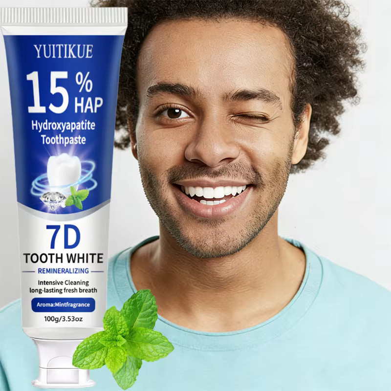 Yuitikue Zahnpasta mit 15% Hydroxyapatit, 100g - Bild 2
