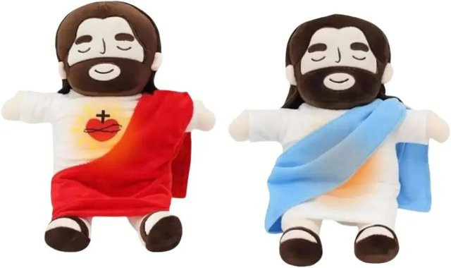 Fashnics Jesus Atempuppe, Plüschtier, mit Sound und Licht, ab 0 Jahren - Bild 1