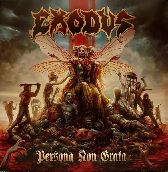 Exodus – Persona Non Grata Splatter-Vinyl LP in Beige von Nuclear Blast Records - Bild 1