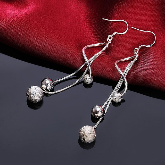 Ohrringe 925 Silber, Damen - Bild 1