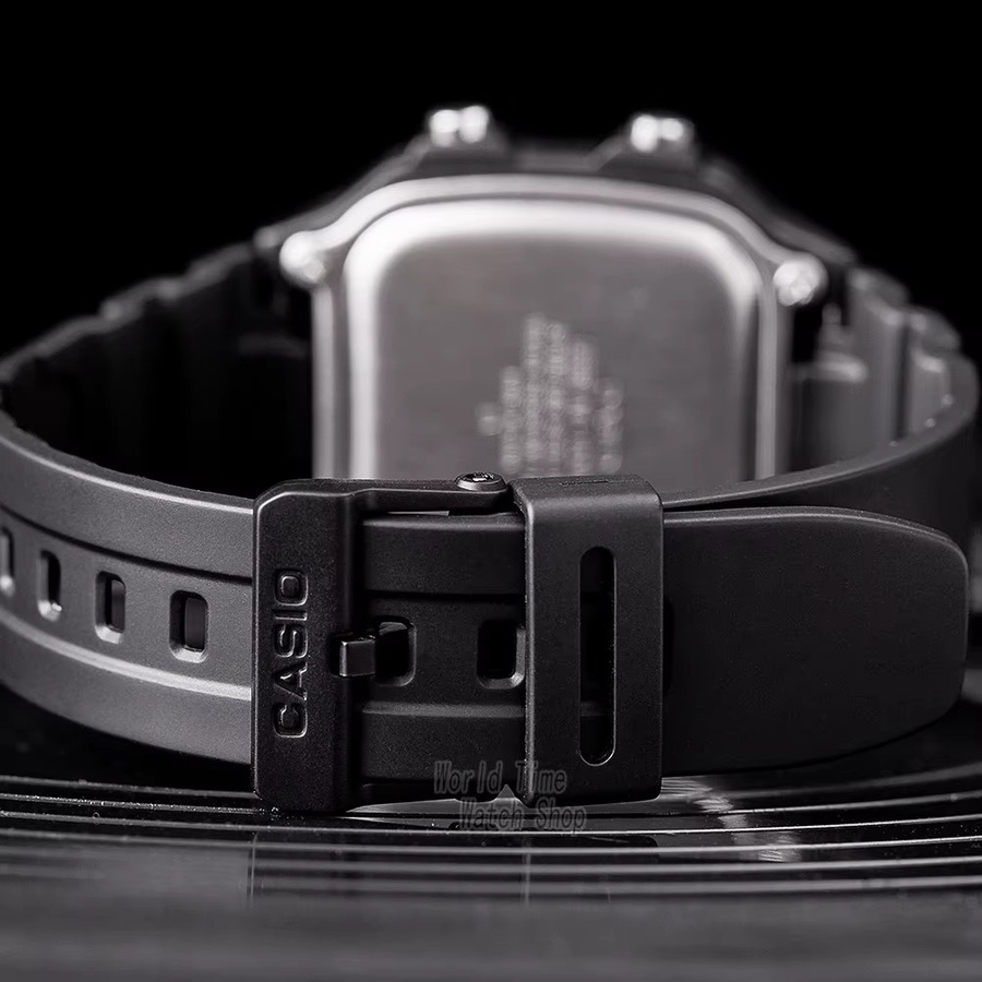 Casio Digitaluhr, Quarz, Kunststoff, Schwarz, Herren - Bild 4