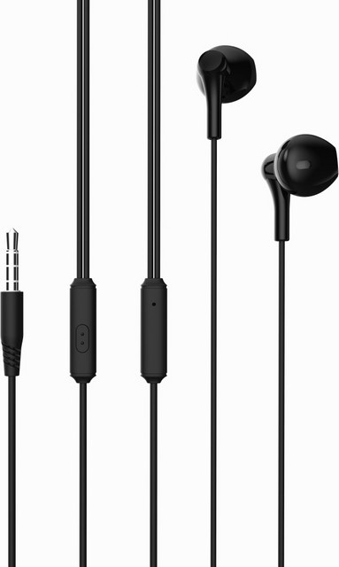 XO Design EP39 In-Ear Kopfhörer mit 3,5 mm Klinkenanschluss in Schwarz - Bild 1