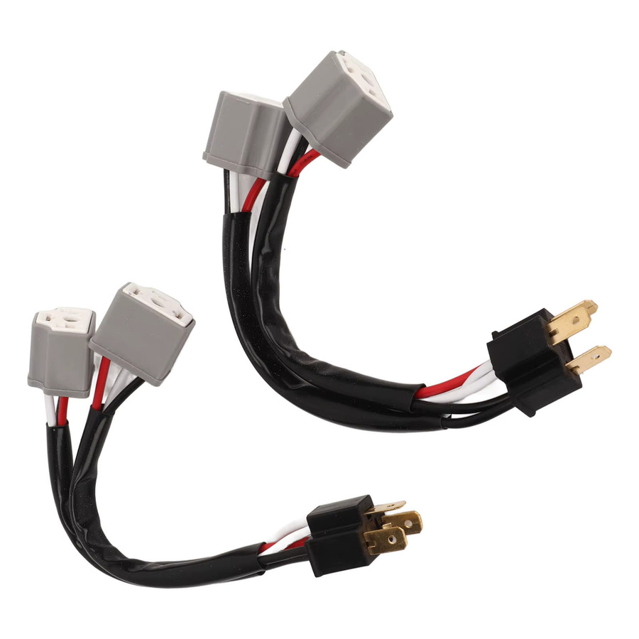 YOSOO Scheinwerfer-Splitter-Kabel 9003 H4 Kabelbaum-Buchse männlich auf weiblich hitzebeständig für LKW - Bild 4