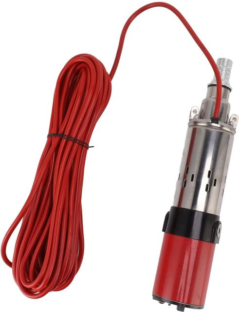 Aimo Solare DC Schraubenwasserpumpe 24V 260W aus Edelstahl in Rot - Bild 1