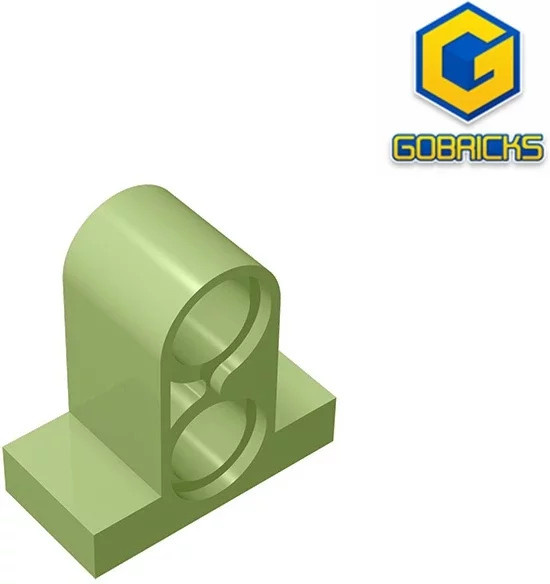 Gobricks GDS-937 technische Stift Verbindungsplatte, Zubehör, Grün - Bild 1