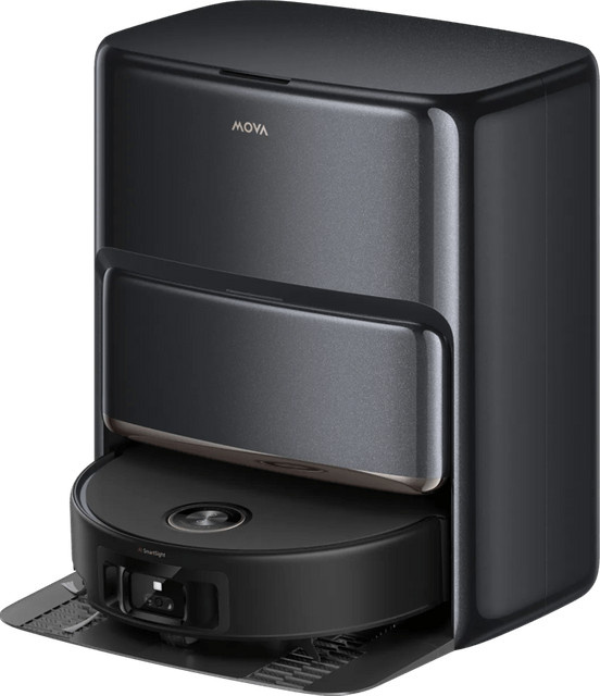 Mova Z60 Ultra Roller Complete Saug- und Wischroboter mit Laser-Navigation in Schwarz - Bild 1