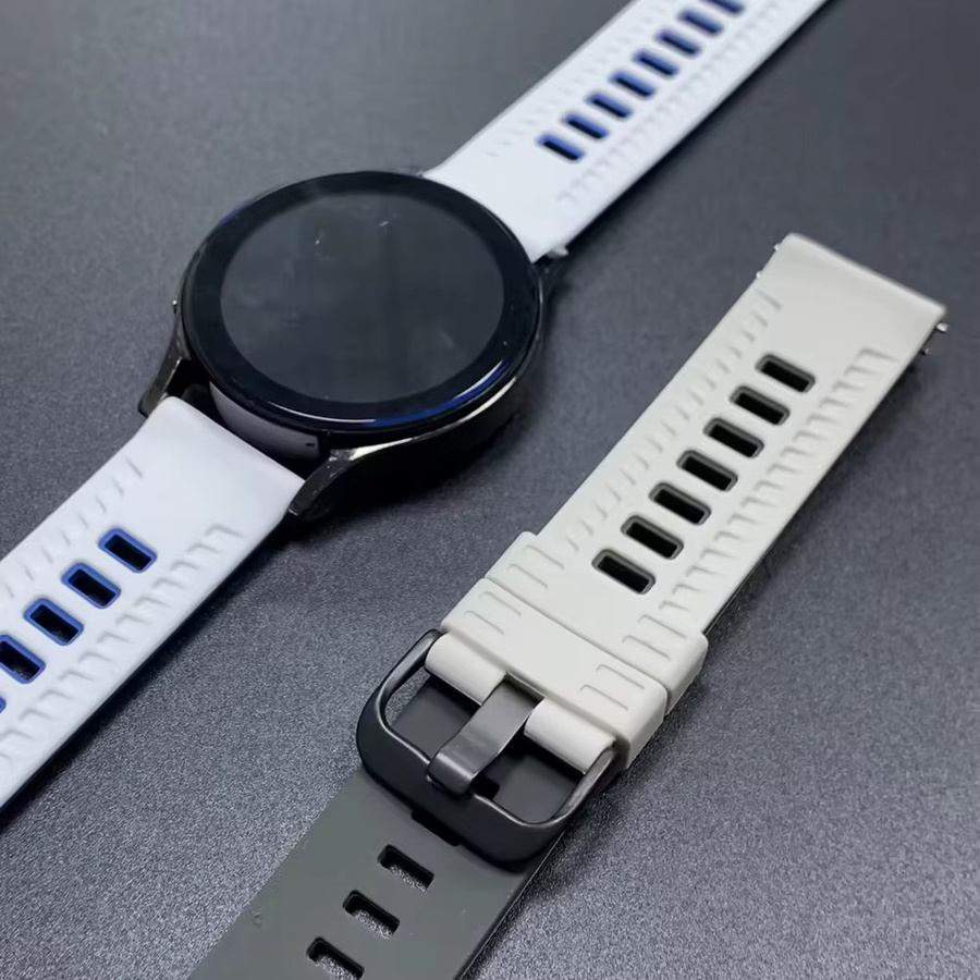 Xiaomi Uhrenarmband Silikon, 22 mm, Weiß, Unisex - Bild 2