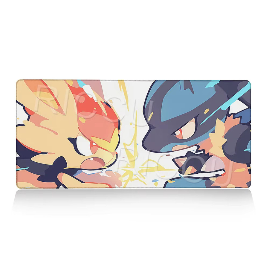 Potdemiel Gaming Mauspad mit Lucario Anime Muster in Multicolour - Bild 3