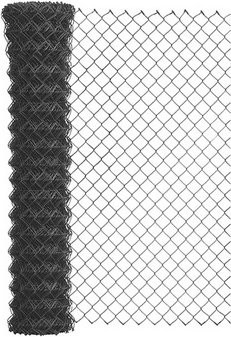 GAH ALBERTS Maschendraht Viereckgeflecht aus Stahl, kunststoffbeschichtet, Farbe: Anthrazit - Schwarz, B: 1500 cm, H: 100 cm - Bild 1