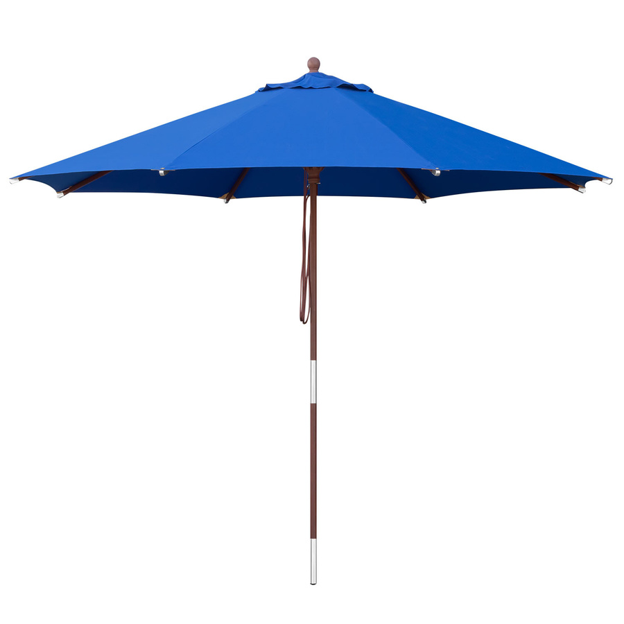 anndora Sonnenschirm rund aus Olefin in Navy Blau mit 3m Durchmesser und UPF 50+ Schutz - Bild 1