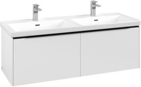 V&B Waschtischunterschrank Subway 3.0 in Weiß B/T/H: 127,2 x 42,9 x 47,8 cm - Bild 1
