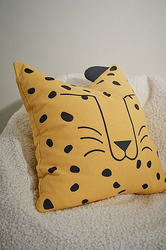 GEPARD Kissenbezug aus Baumwolle, Gelb, B/H: 40 x 40 cm - Bild 1