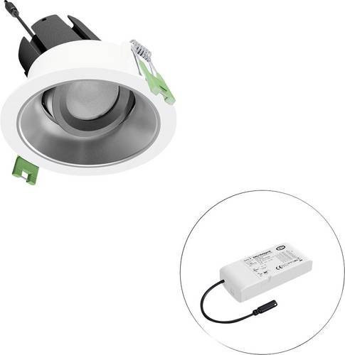 EVN F05R14SM1340L15D LED-Deckenstrahler in Weiß, rund und verstellbar - Bild 1