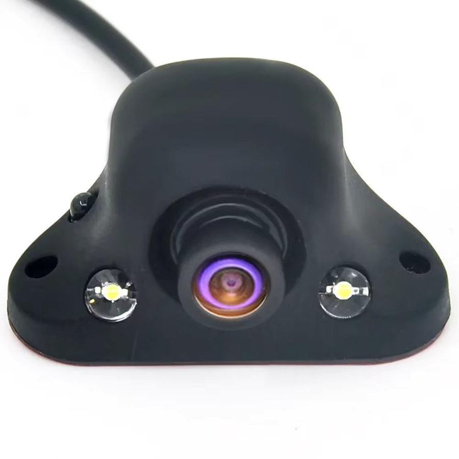 Auto Wayfeng WF 360-Grad-Mini-CCD-Rückfahrkamera-System mit Frontkamera und 2 LED-Nachtsichtlichtern in Schwarz - Bild 2