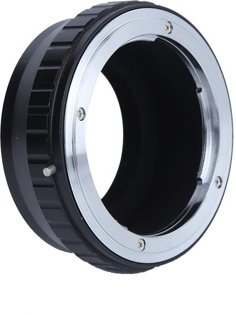 DIYelecs Metall-Objektivadapterring Konica AR auf Fujifilm X für spiegellose Kameras, Schwarz - Bild 1