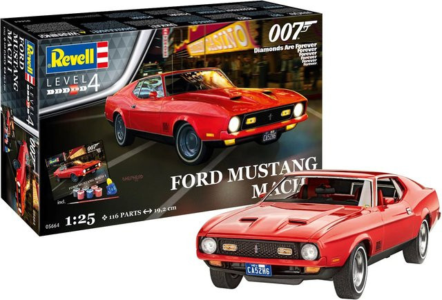 Revell James Bond Ford Mustang Mach I, Fahrzeug, 1:25, ab 12 Jahren - Bild 1