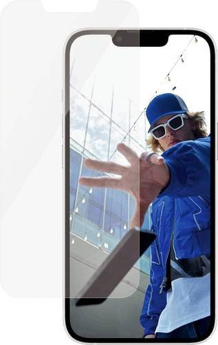PanzerGlass Classic Fit Displayschutzglas für Apple iPhone 17e, iPhone 16e, iPhone 14, iPhone 13 Pro und iPhone 13, transparent, antibakteriell - Bild 1