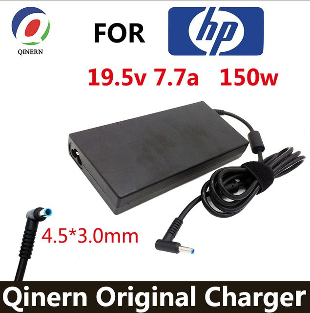 HP Laptop-Netzteil Adapter 150W in Schwarz für ZBook 15 Studio G3 und weitere Modelle, 19,5V 7,7A, Steckergröße 4,5 x 3,0 mm - Bild 1