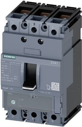 Siemens Digitaler Industrielastschalter 3VA1110-4EE32-6AA0 in Grau - Bild 1