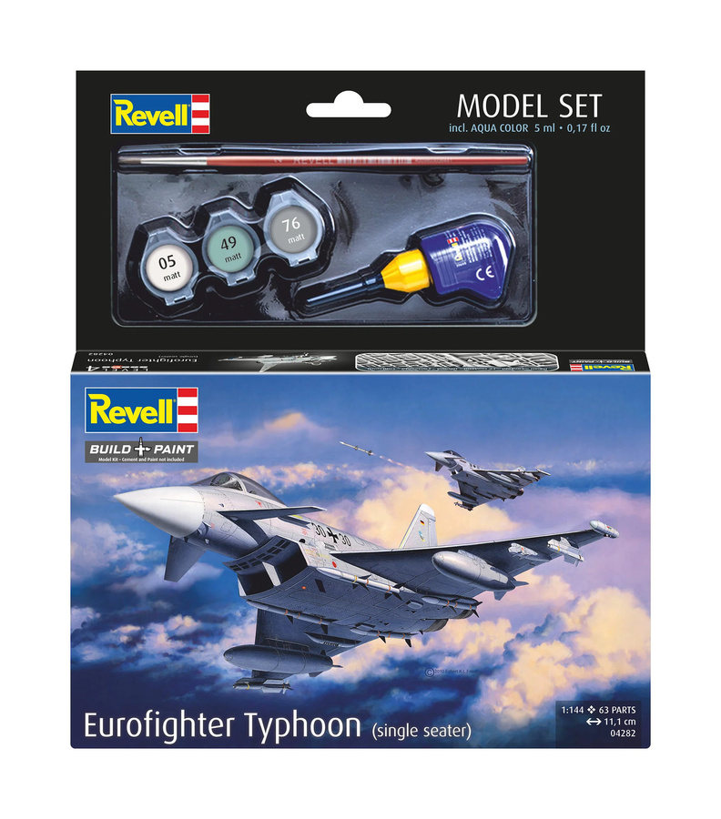 Revell Eurofighter Typhoon Model Set, 1:144, ab 8 Jahren - Bild 3