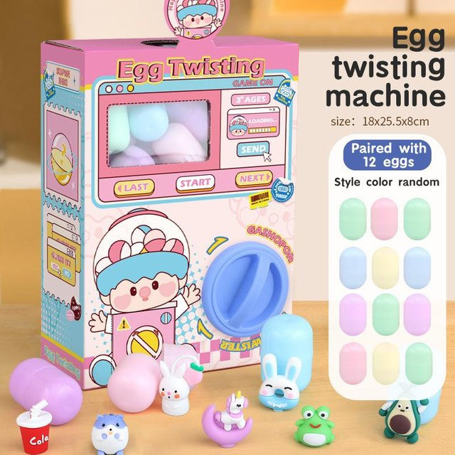 Fashnics Eier-Drehmaschine, Greifautomat, Puppenautomatenspielzeug - Bild 1