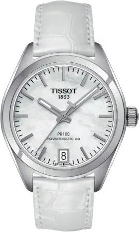 Tissot Armbanduhr Automatik, Edelstahlgehäuse, 33 mm, Lederarmband, Herren - Bild 1
