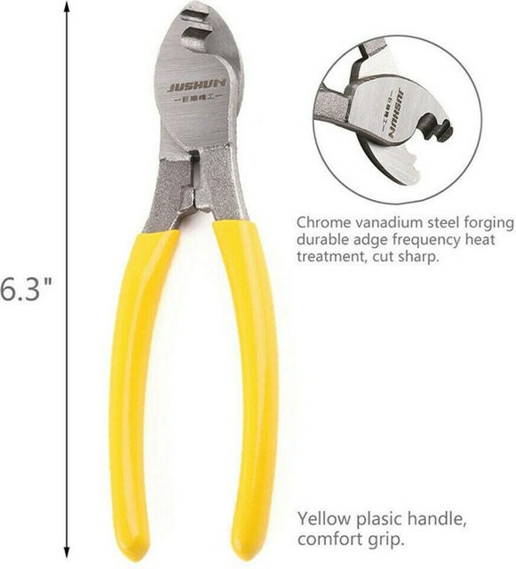 Schneidezange xianyi01 aus Edelstahl in Grau, 6 Zoll (16 cm) - Bild 1
