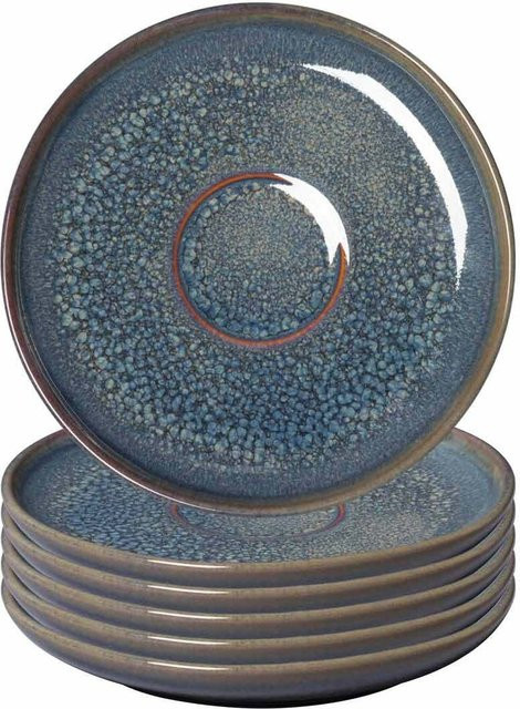 Villeroy & Boch like. Espressountertassen Crafted Breeze Blau 6er Set Durchmesser: 11,8 cm - Bild 1