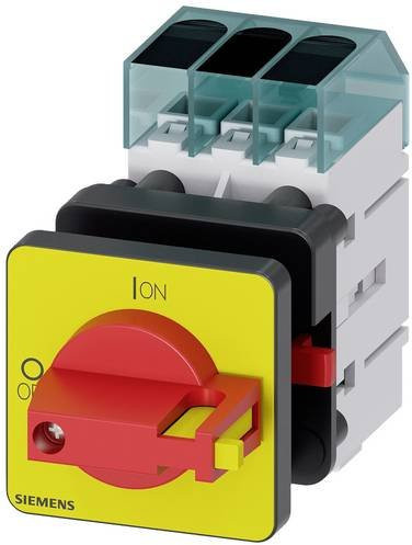 Siemens Lasttrennschalter 3-polig 63A 16mm² 690 V/AC Rot Gelb 3LD34500TK13 - Bild 1