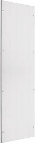 Hager Rückwand M-RWG4020 IP55 verzinkt silber B: 40 cm, H: 200 cm - Bild 1
