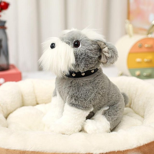 Husky Sherina Puppe, Plüschtier, Stoffpuppe, 23cm, Grau - Bild 1