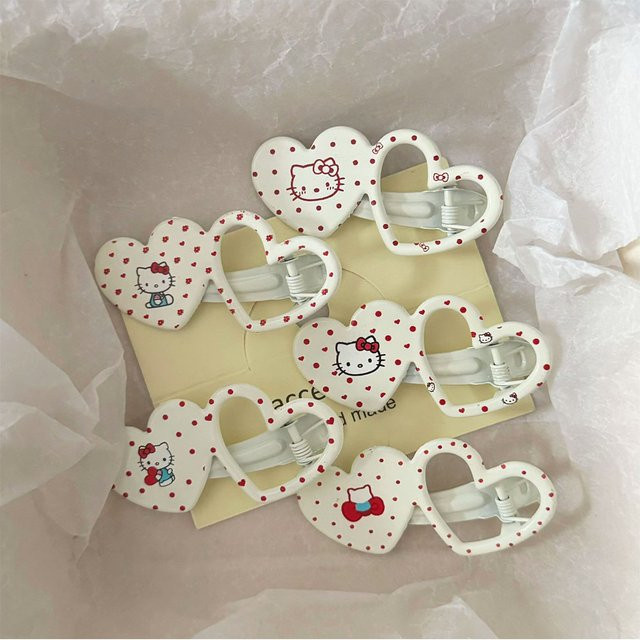 Sanrio Hello Kitty Love Cardcute Haarnadel, Kinder - Bild 1