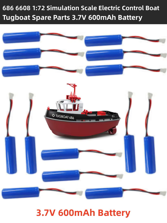 Tccicadas Simulationsmodell Elektrisch Gesteuertes Boot Schlepperboot, 1:72, Blau - Bild 3