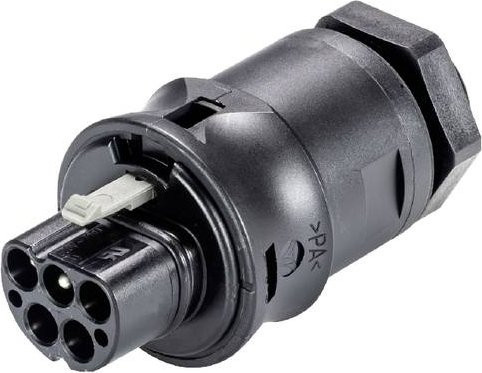 Wieland Electric 96.052.6053.1 Geräteanschluss in Schwarz - Bild 1