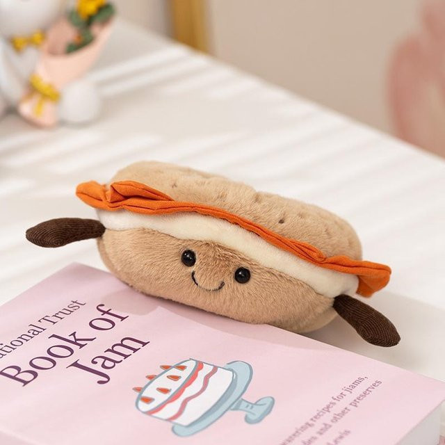 Bai Fen Bai dolls and toys Erdbeer-Zitronen-Turm Plüschtier Obst - Bild 1