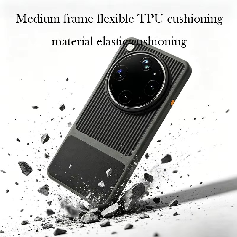 AIUV Hülle für OPPO Find X9 Ultra, kabellose Ladehülle, Schwarz - Bild 2