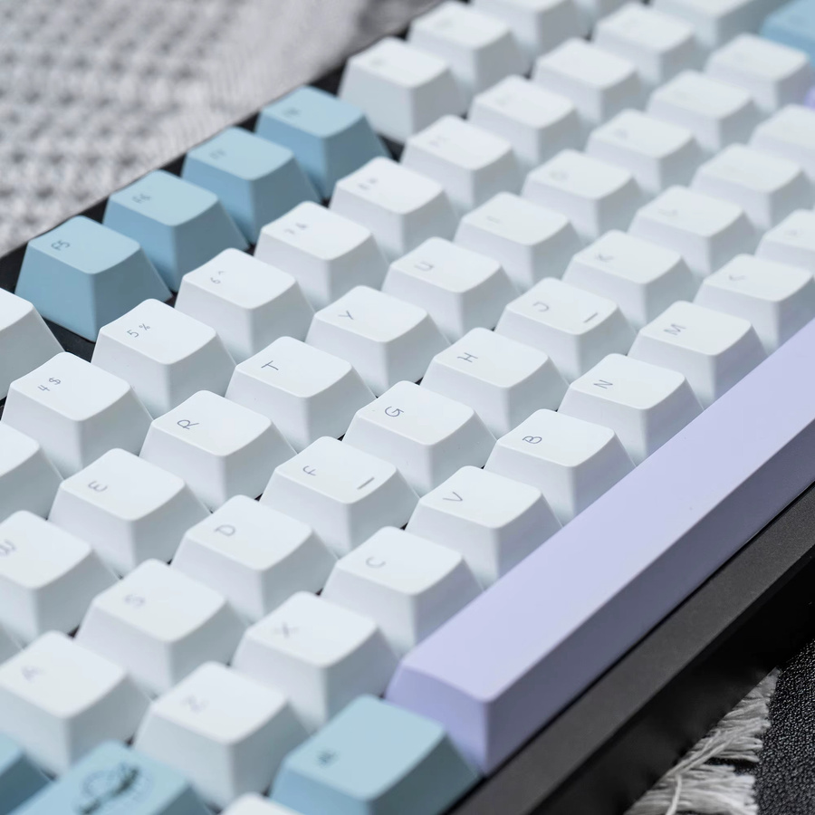 Venit Keys PBT Tastenkappen im Cherry-Profil mit Farbsublimationsdruck für mechanische Tastaturen im Camping-Design, Mehrfarbig - Bild 3