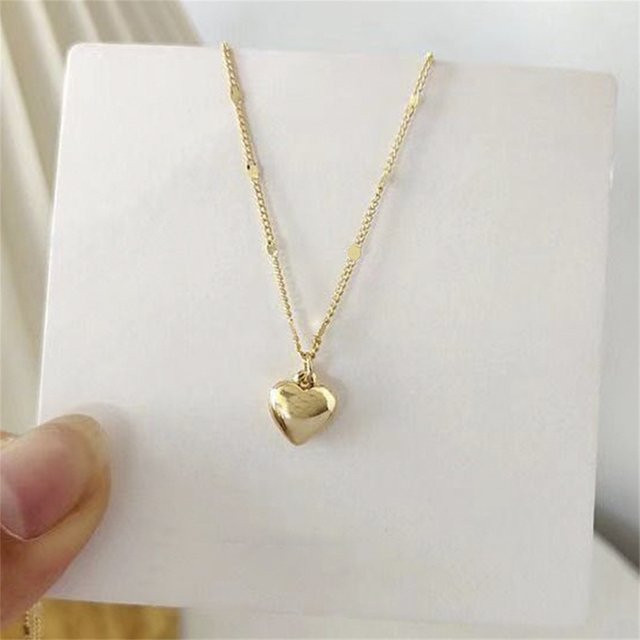 Halskette Gold Farbe, Damen - Bild 1