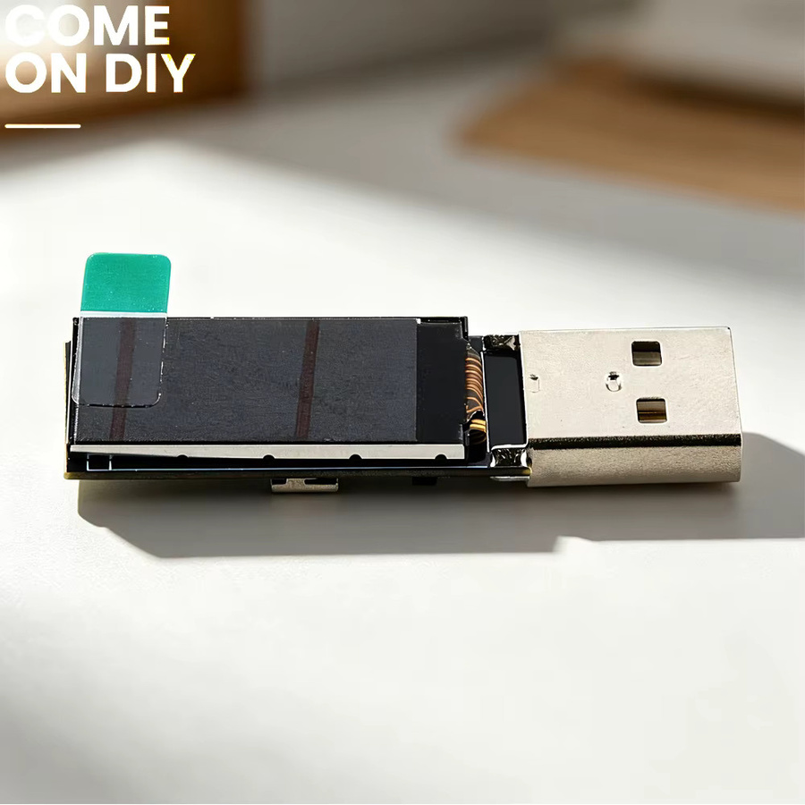 ESP32 S3 USB-Dongle Entwicklungsboard mit 0,96 Zoll LCD-Display N16R8, WLAN und Bluetooth in Schwarz mit SD-Karten-Unterstützung für Arduino IoT-Projekte - Bild 4