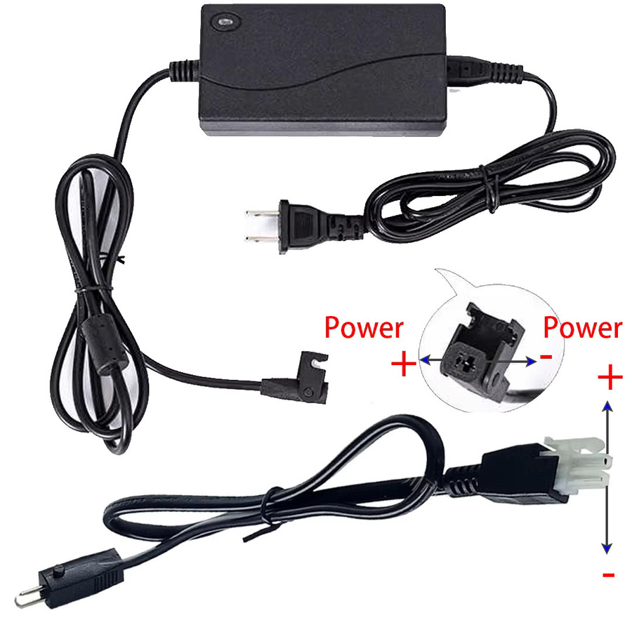 Fandeii AC/DC Netzteiladapter 29V 1,8A für elektrische Relaxsessel und Massagestühle, Modell ZB-A290018-A, Schwarz, mit 2-Pin-Stecker - Bild 4