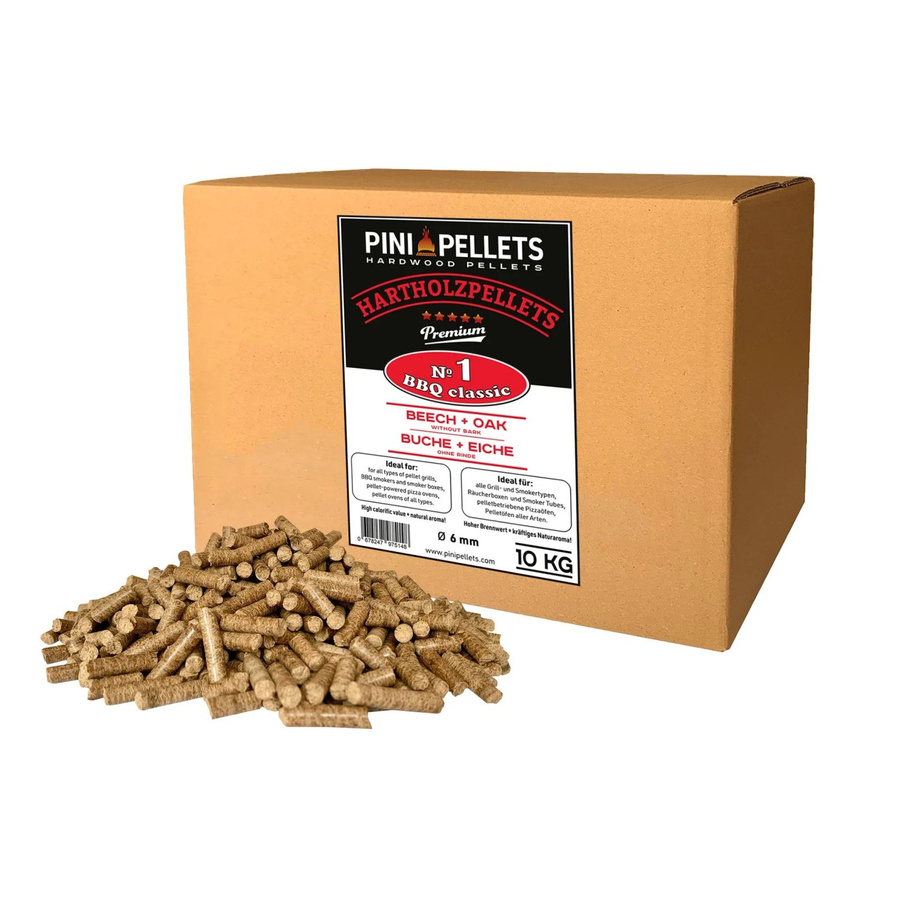PINI Grillpellets BBQ Klassik №1 10 kg - Bild 2