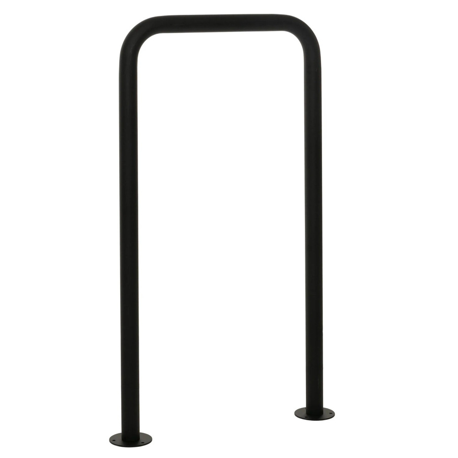 MCW Durchgangssperre N42 Absperrpfosten aus Stahl, Farbe: Anthrazit/Schwarz, B/T/H: 120 x 70 x 12 cm - Bild 2
