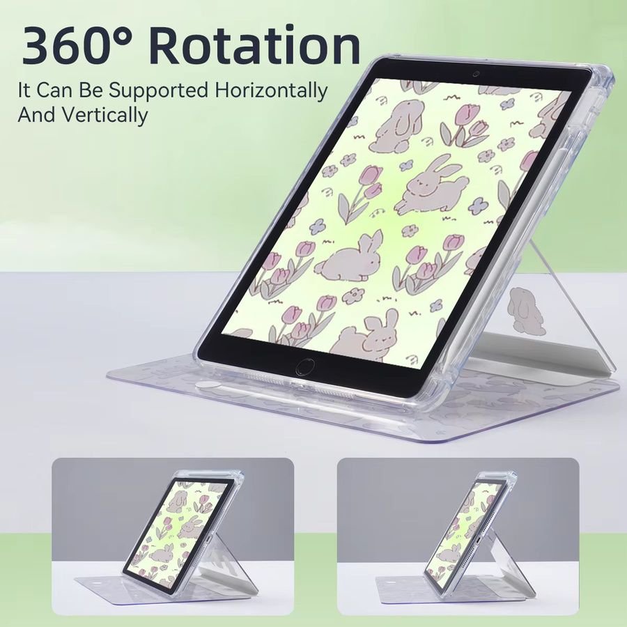 DANYCASE Transparente Schutzhülle für iPad Air 11 2024 und iPad Pro 11 sowie iPad Mini 6 und 7 - Bild 2