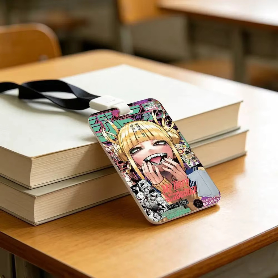 Himiko Toga Boku No Hero Academia Ausweishalter mit Schlüsselband in Multicolour - Bild 3