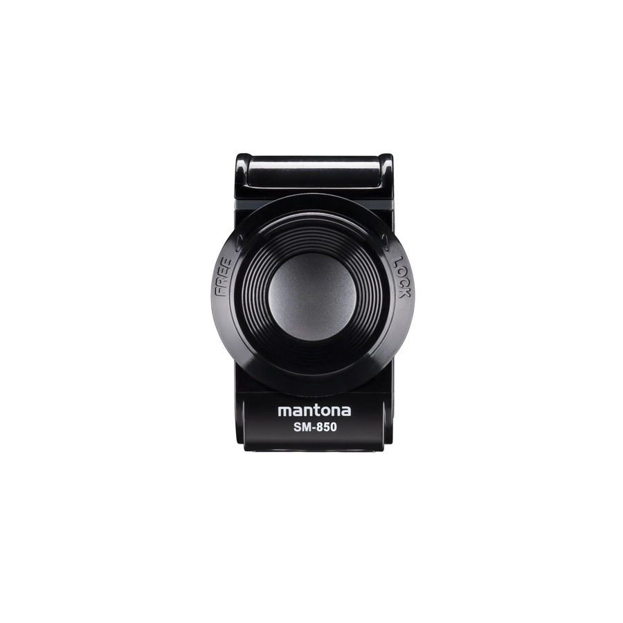 Mantona Smartphone-Halterung SM-850 Twist Mount in Schwarz und Grau für GoPro und Fahrräder, B/T/H: 4,0 x 5,0 x 7,4 cm, Traglast bis 500 g, Aufnahmebreite 55-85 mm - Bild 2