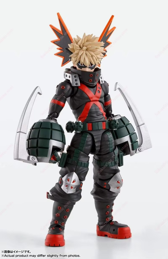 Bandai My Hero Academia Actionfigur, Deku Katsuki Bakugo Shoto Todoroki Tomura Shigaraki Dabi Himiko Toga - Bild 2