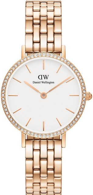 Daniel Wellington Damenuhr Petite Lumine Bezel, Quarz, Edelstahl, 28 mm - Bild 1
