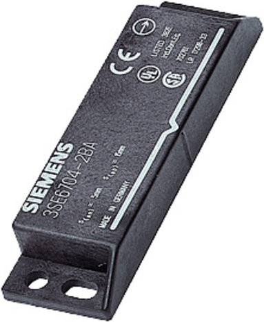 Siemens Schaltmagnet 3SE6704-2BA in Schwarz, B: 25 mm, H: 13 mm, L: 88 mm - Bild 1