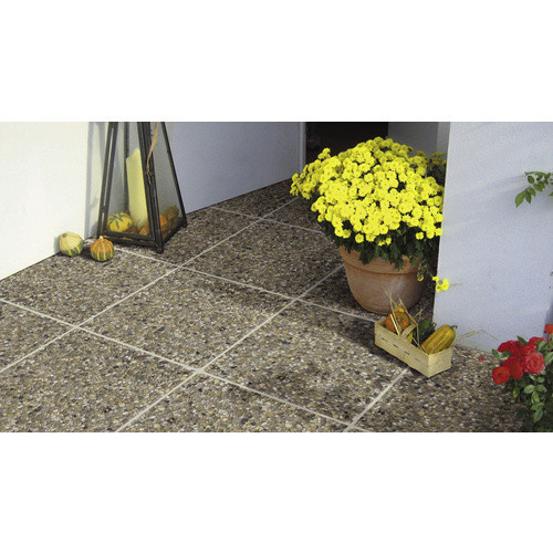 Diephaus Waschbeton Terrassenplatte in Betonoptik, Mehrfarbig, B/T/H: 40 x 40 x 4 cm - Bild 3