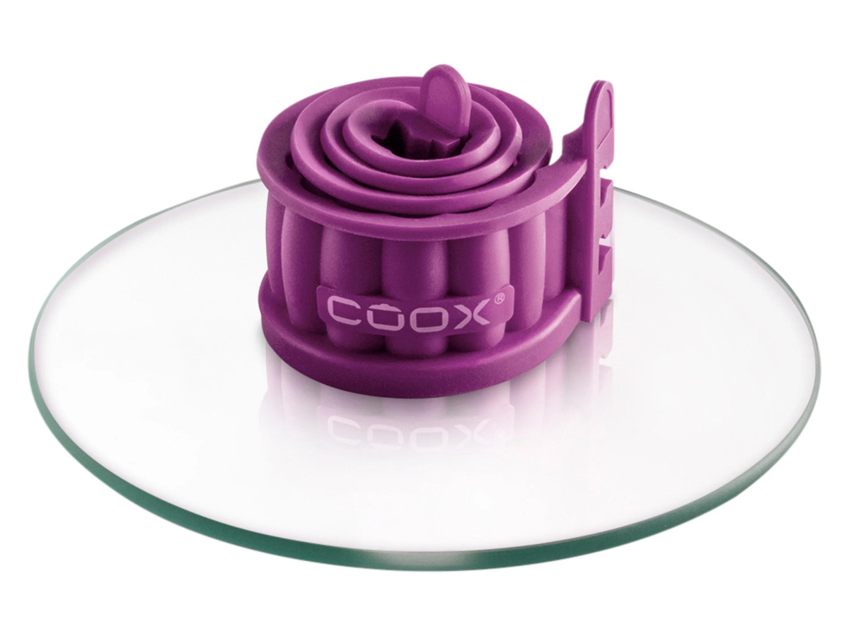 COOX Quicheform mit Glasboden und Silikon, Rund, Lila, Durchmesser: 18 cm - Bild 4